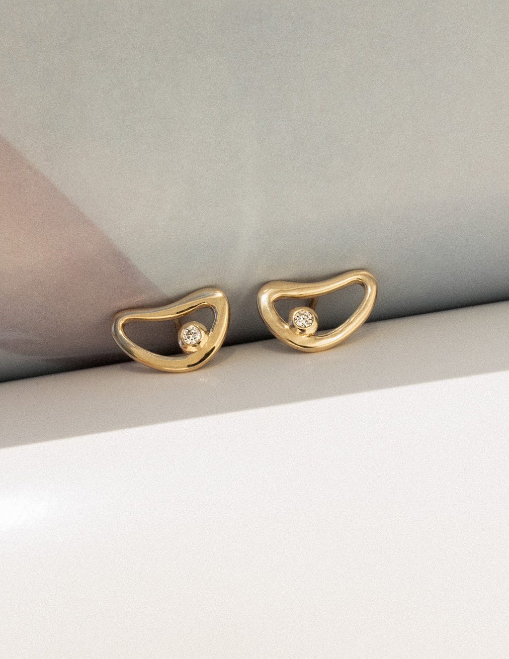 Nami Diamond Earrings – Cadette Jewelry