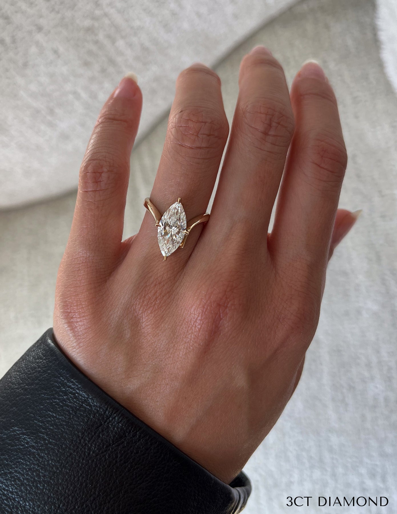 Grande Marquise Eve Ring – Cadette Jewelry Grande Marquise Eve Ring – Cadette Jewelry