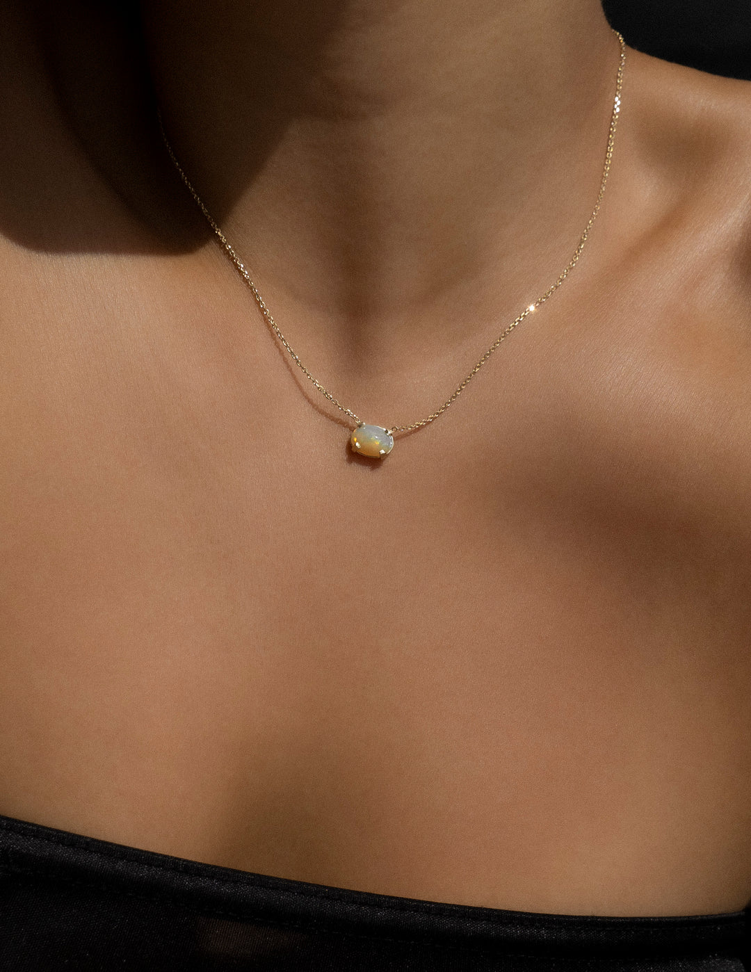 Angelique Necklace — Opal
