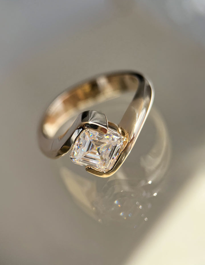 Asscher Rapture Ring