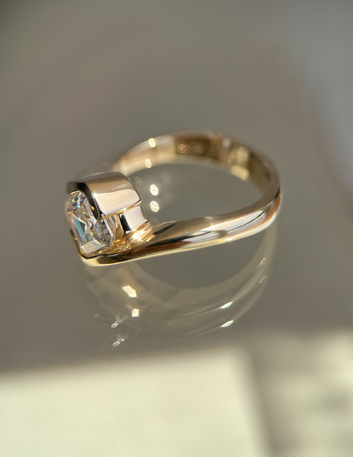 Asscher Rapture Ring