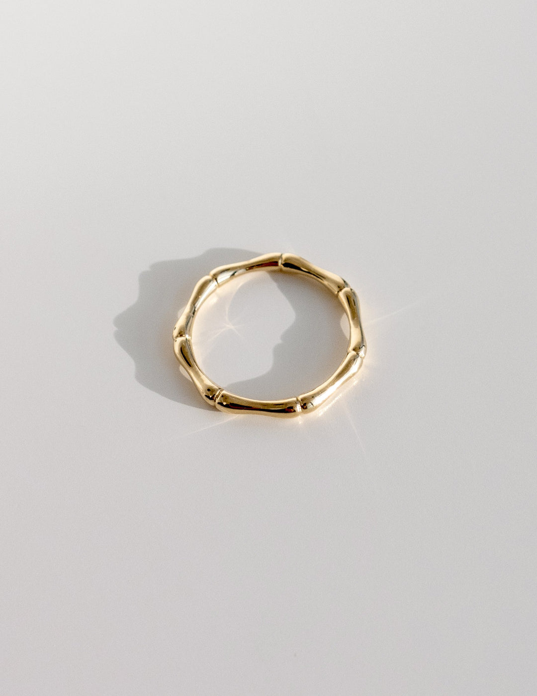 Sample - Bamboo Ring in 14k Gold (Size 6)