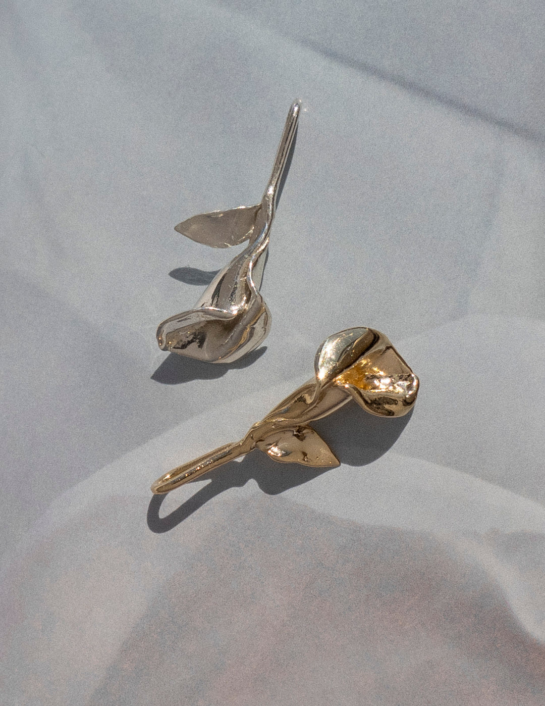 calla lily flower jewelry Calla Lily Necklace pendant only / Sterling Silver