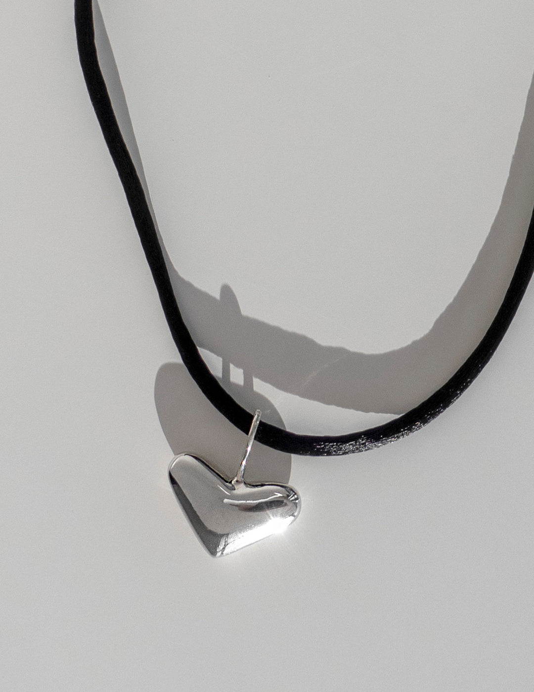 Corazon Black Silk Cord Necklace – Cadette Jewelry