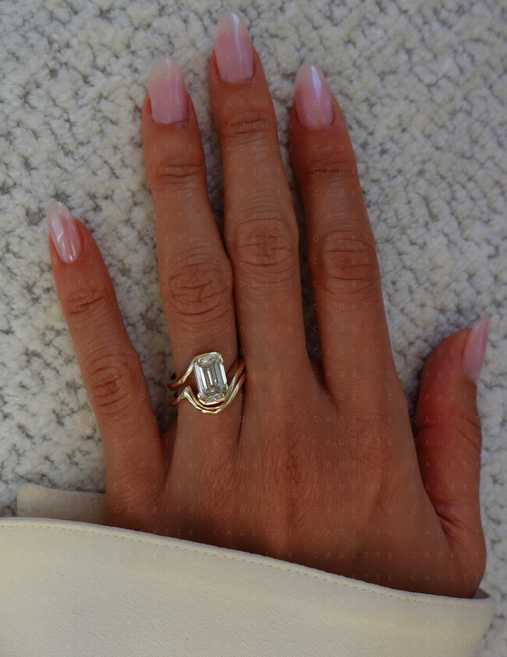 SET — Emerald Rapture Ring & Band