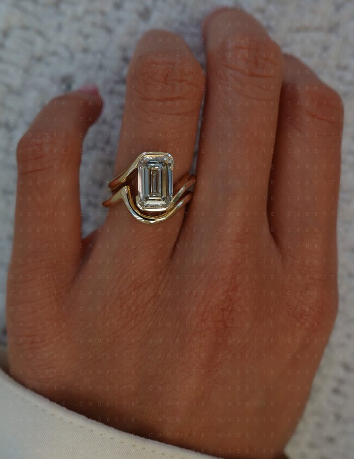 SET — Emerald Rapture Ring & Band