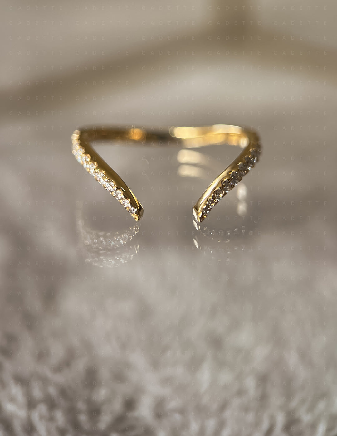 Eve HALF Pavé Band