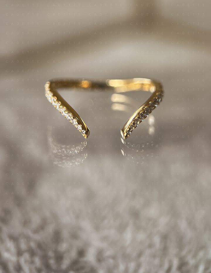 Eve HALF Pavé Band