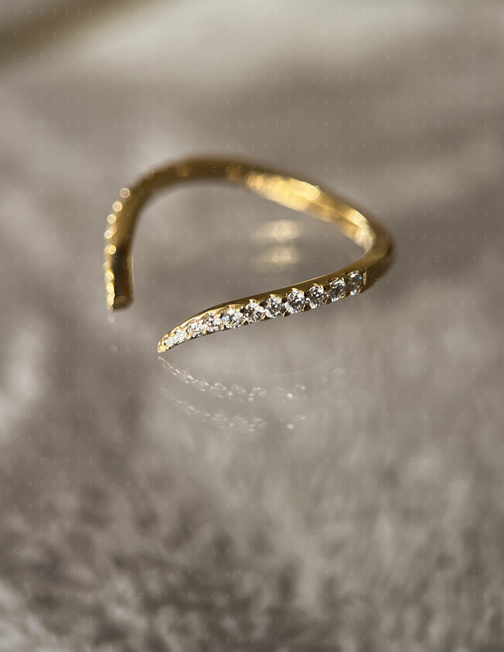 Eve HALF Pavé Band