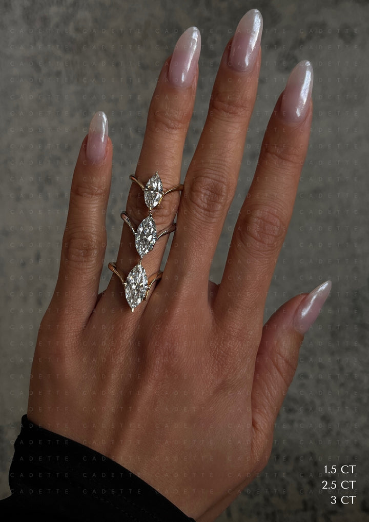 Grande Marquise Eve Ring