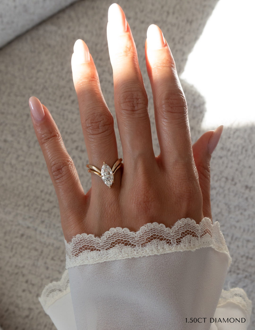 SET — Grande Marquise Eve Ring & Band