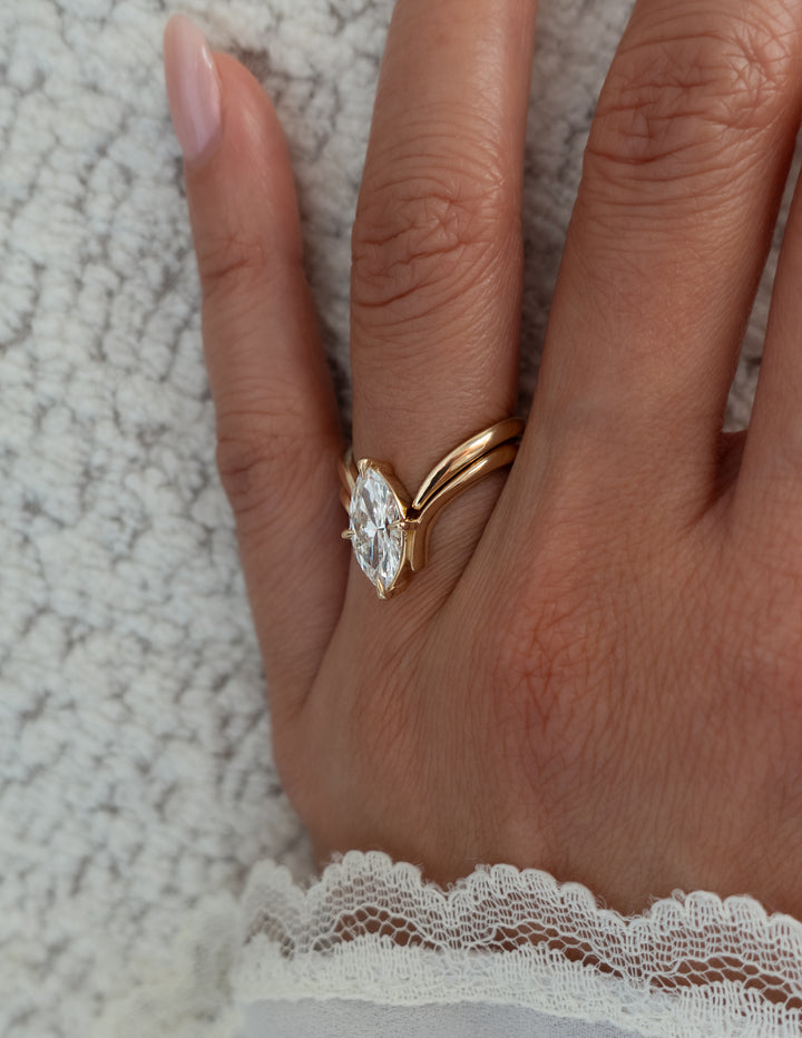 SET — Grande Marquise Eve Ring & Band