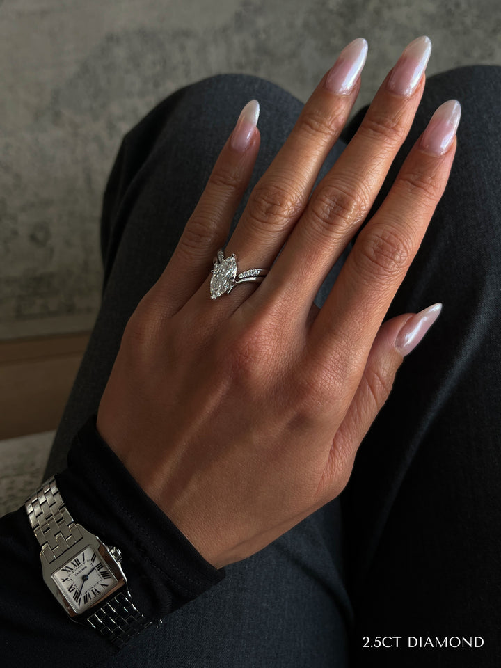 SET — Grande Marquise Eve Ring & Band
