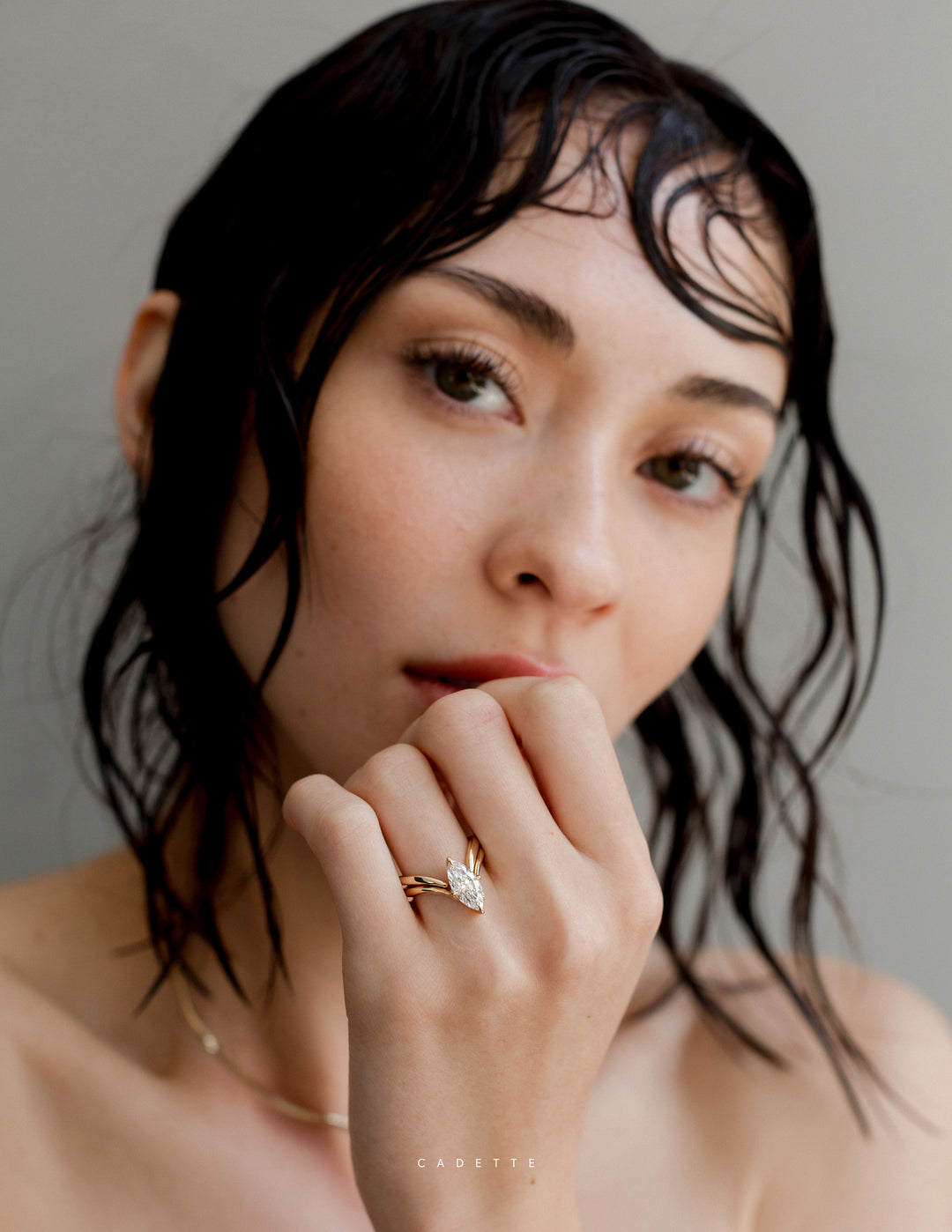 SET — Grande Marquise Eve Ring & Band