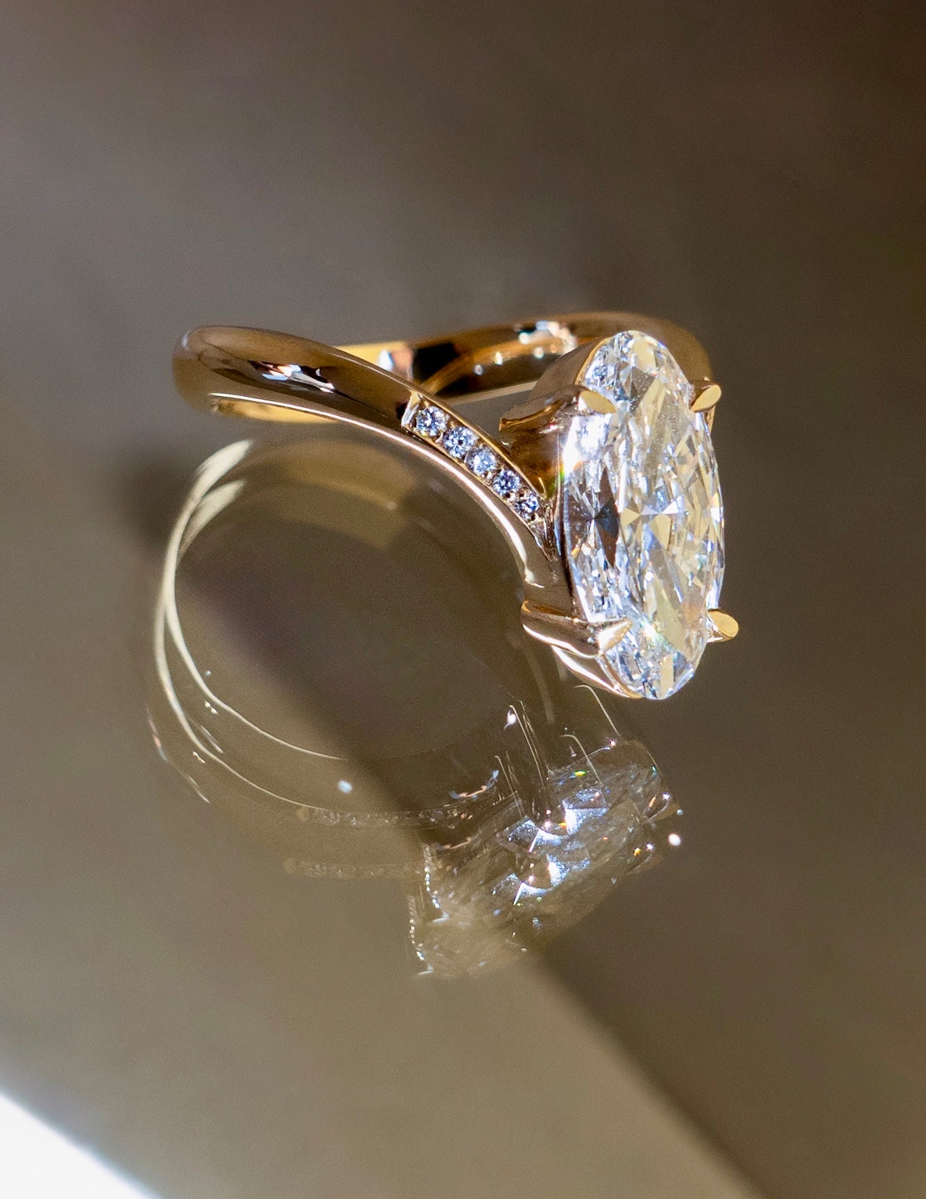 Grande Moval Adorned Eve Ring – Cadette Jewelry Grande Moval Adorned Eve Ring – Cadette Jewelry