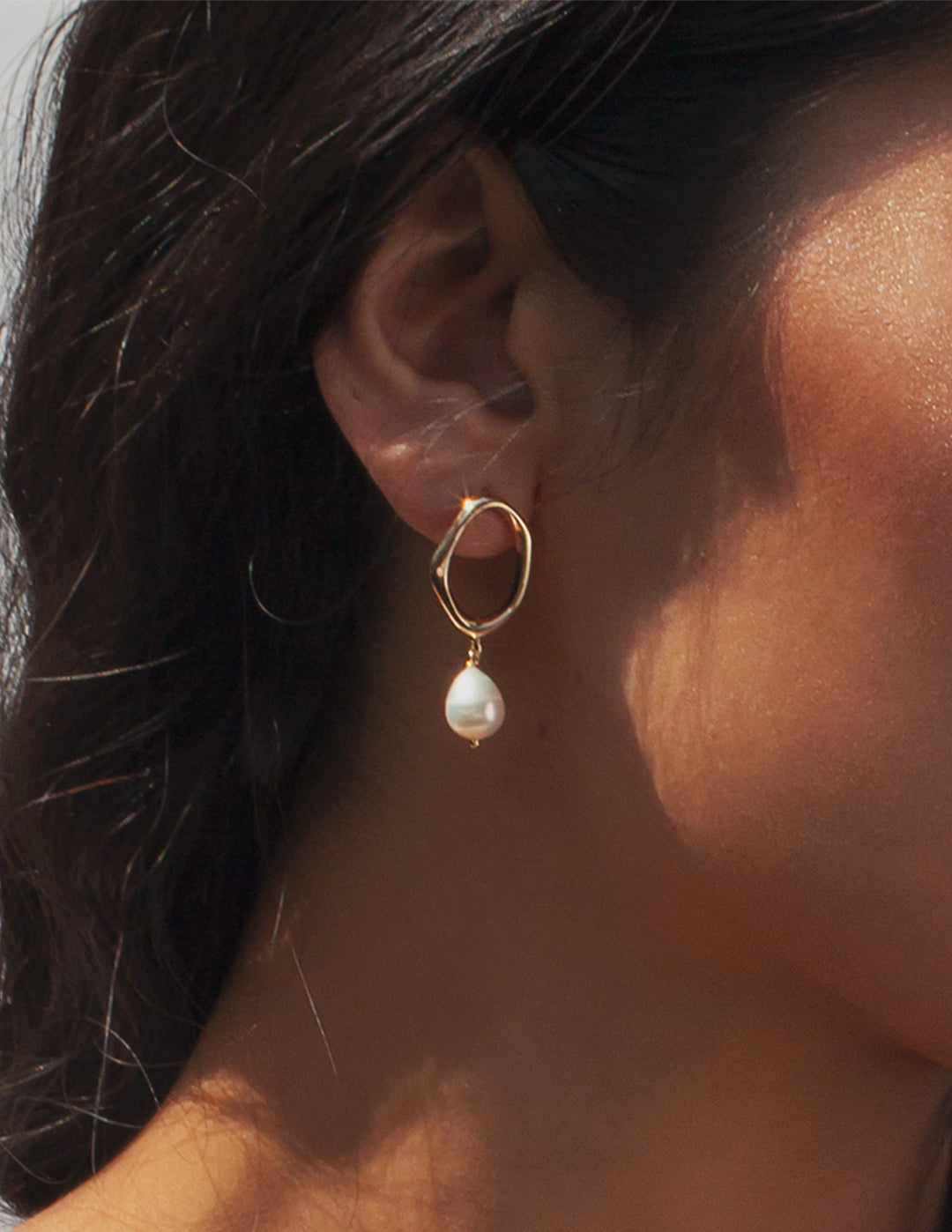 Hera Pearl Earrings – Cadette Jewelry