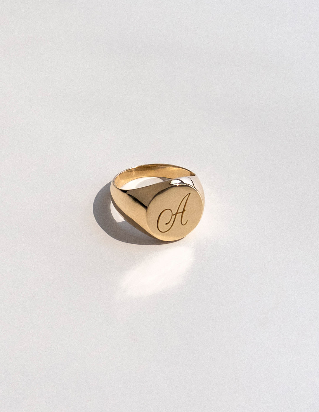 Bold Essential Signet Ring in 10k Gold