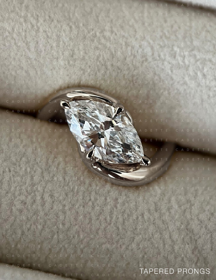 Marquise Rapture Ring — TAPERED PRONG Setting