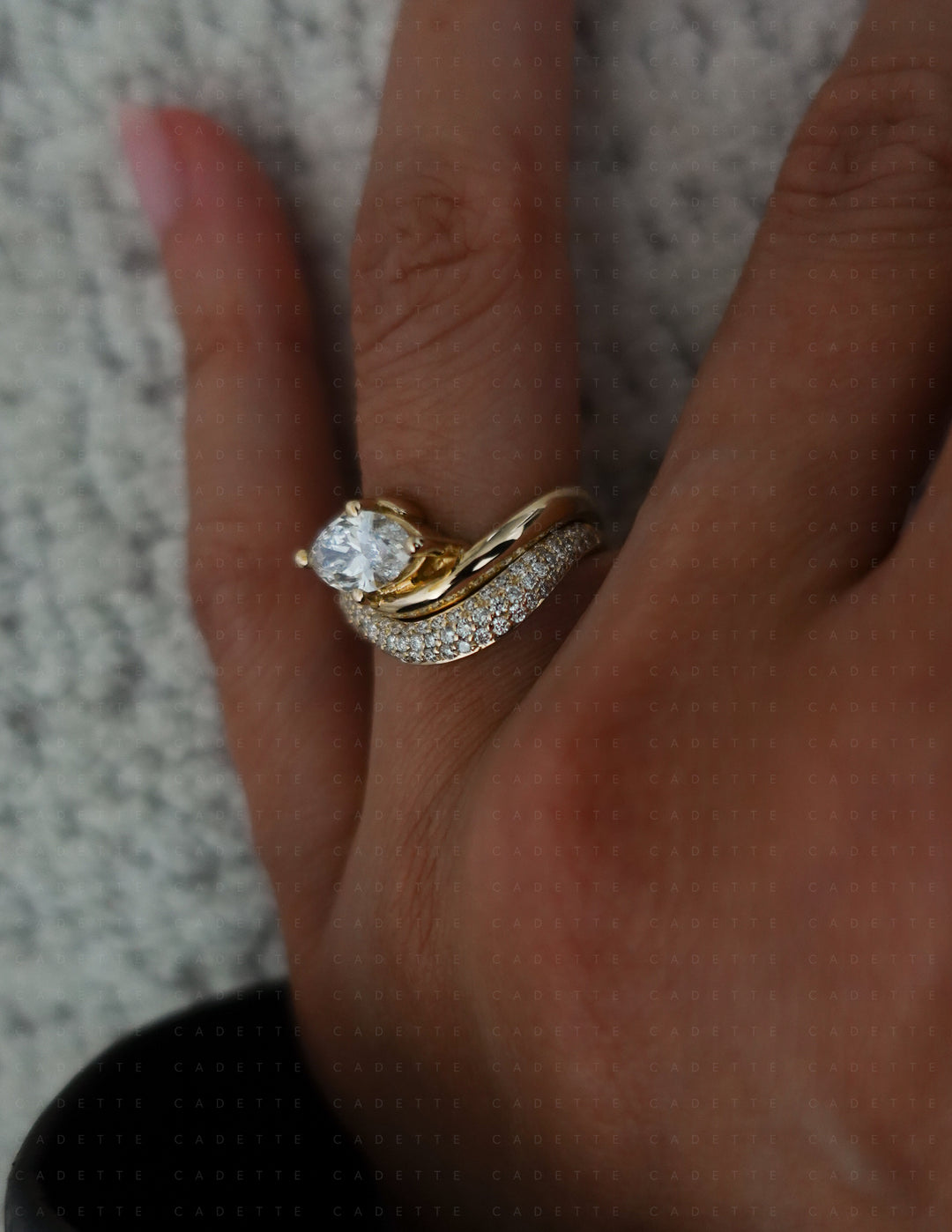 Adorned Pavé Rapture Band