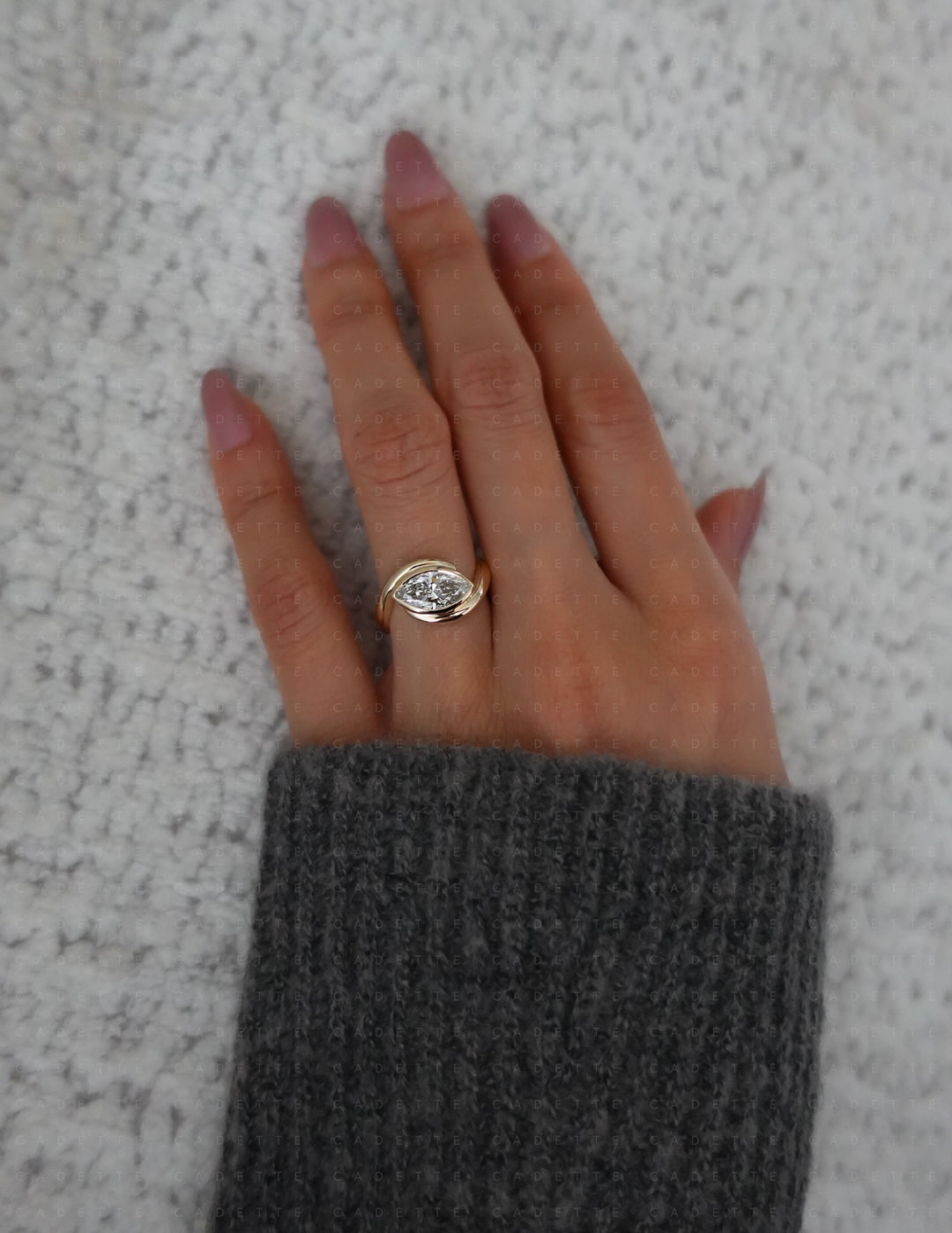 Marquise Rapture Ring — BEZEL Setting