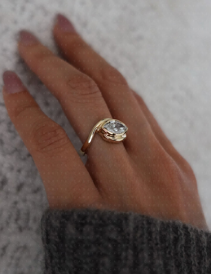 Marquise Rapture Ring — BEZEL Setting