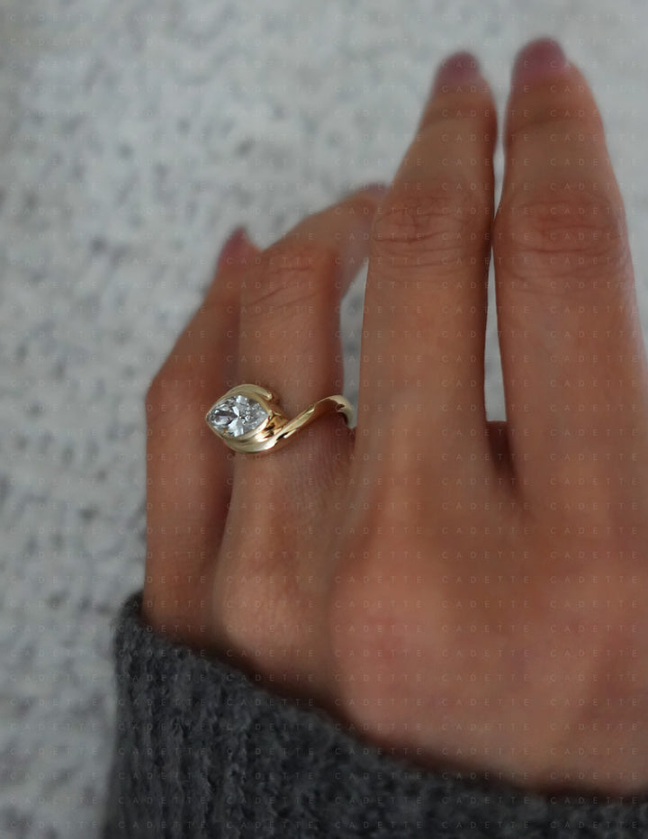 Marquise Rapture Ring — BEZEL Setting