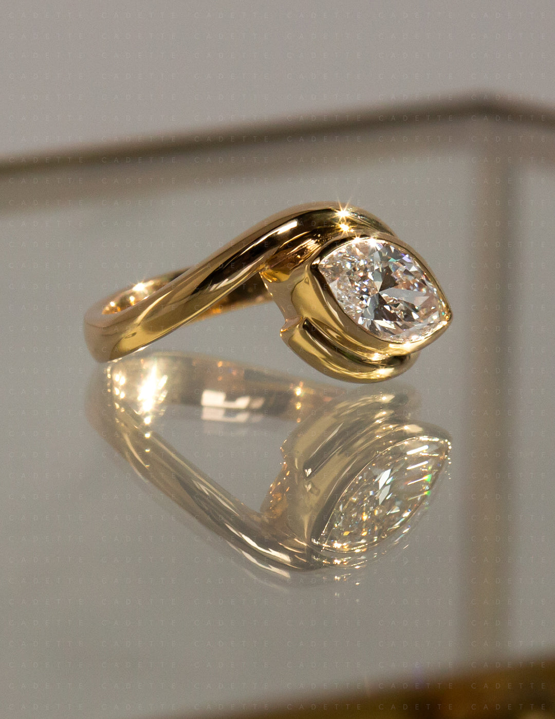 Marquise Rapture Ring — BEZEL Setting