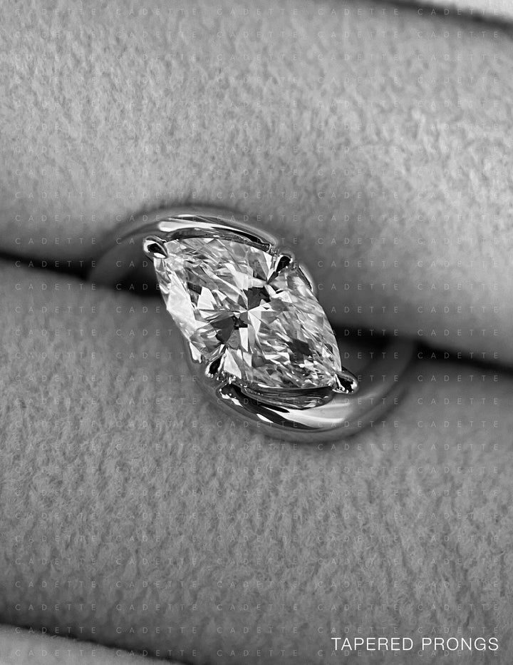 Marquise Rapture Ring — TAPERED PRONG Setting
