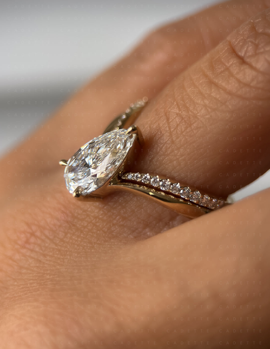 Eve HALF Pavé Band