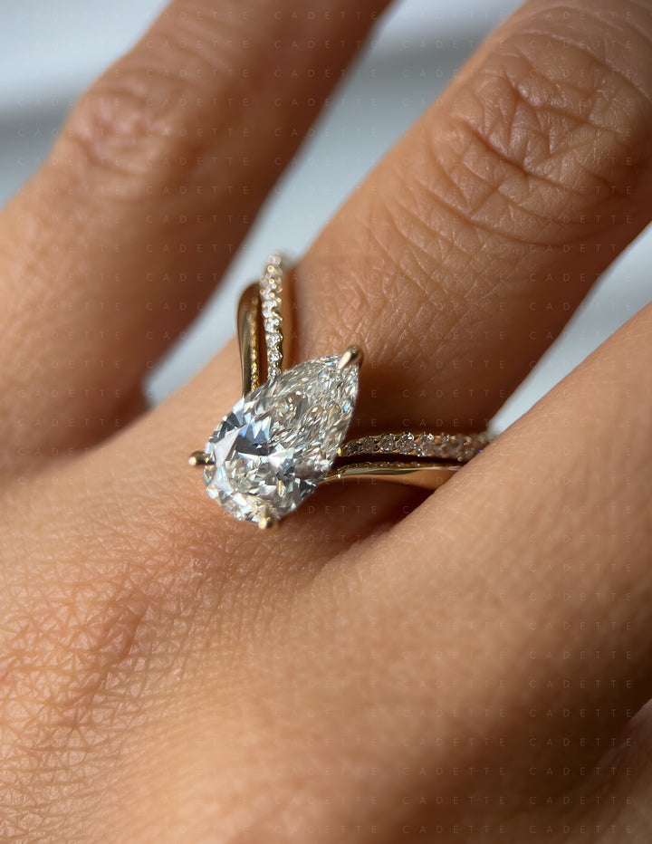 Eve HALF Pavé Band