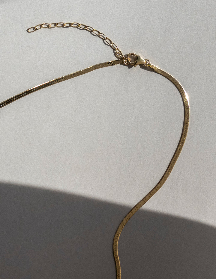 Petit Solis Necklace in 14k Gold