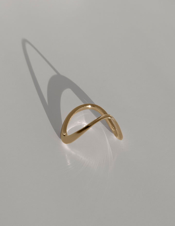 Oceanic Ring in Gold