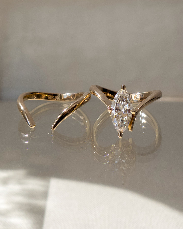 SET — Grande Marquise Eve Ring & Band