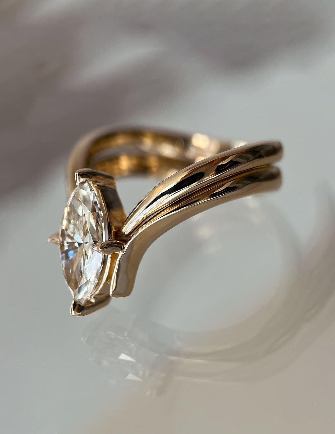 SET — Grande Marquise Eve Ring & Band