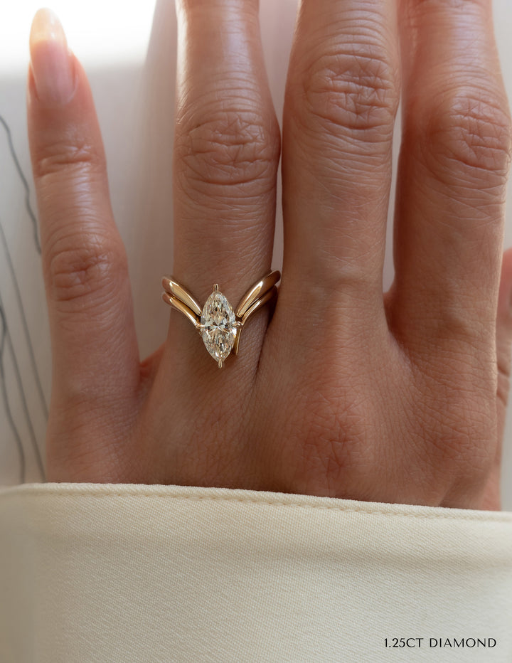 SET — Grande Marquise Eve Ring & Band