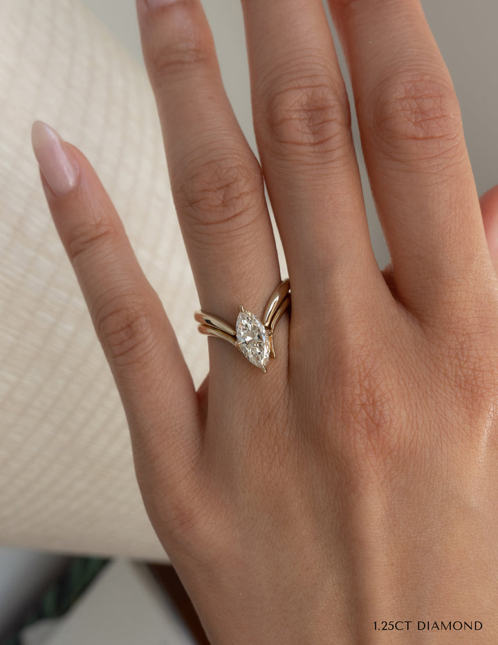 SET — Grande Marquise Eve Ring & Band