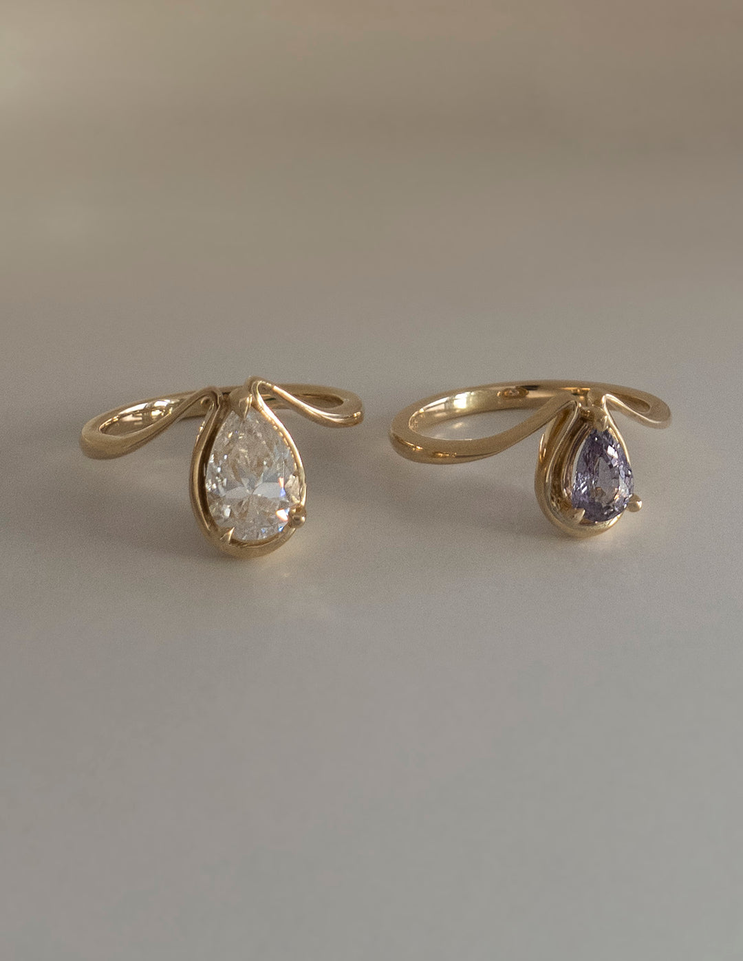 One-of-a-kind — Talia Ring with Lavender Sapphire