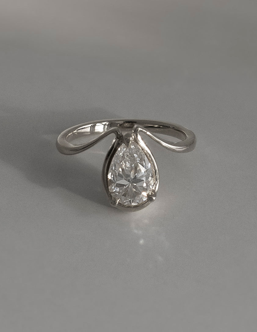 Talia Pear Ring