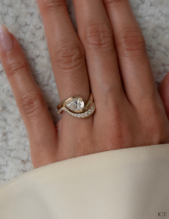 Pear Rapture Ring