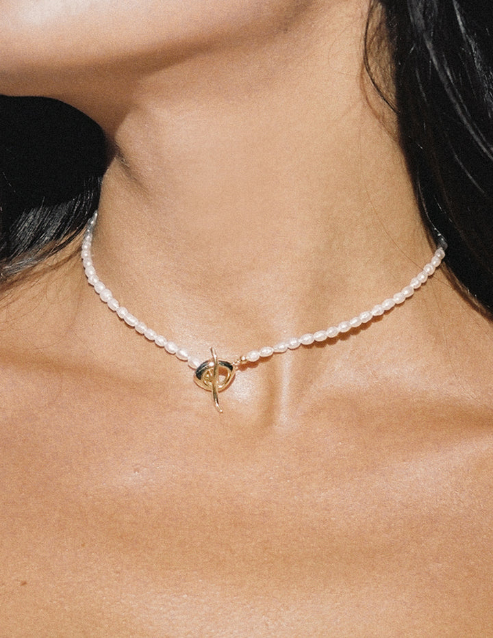 Mizu Pearl Necklace