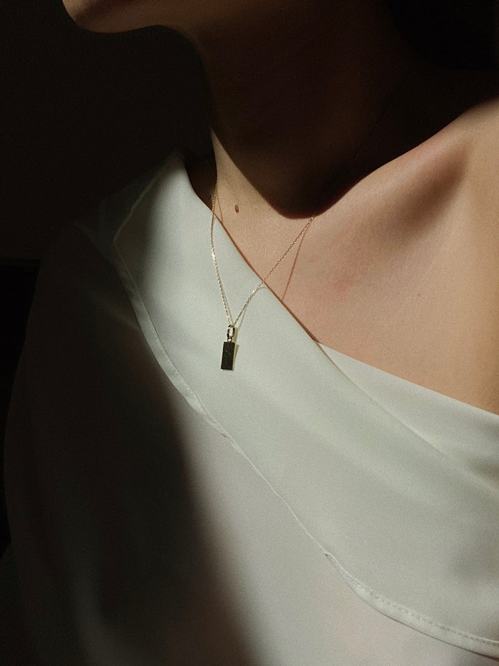 Petite Tag Necklace