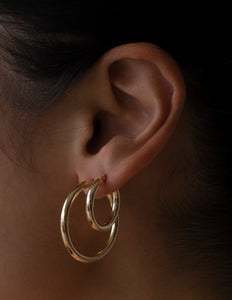 NEEDLE BAR Earrings  Buy NEEDLE BAR WhiteDay Out Everyday Essential Hoop  Earrings Online  Nykaa Fashion