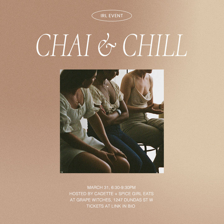 EVENT SIGN UP: Chai & Chill