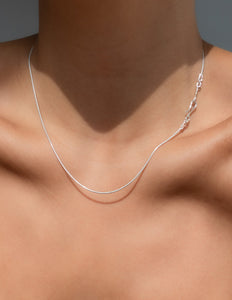 Silver Dia Necklace