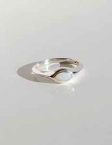 Gaia Opal Ring in Silver