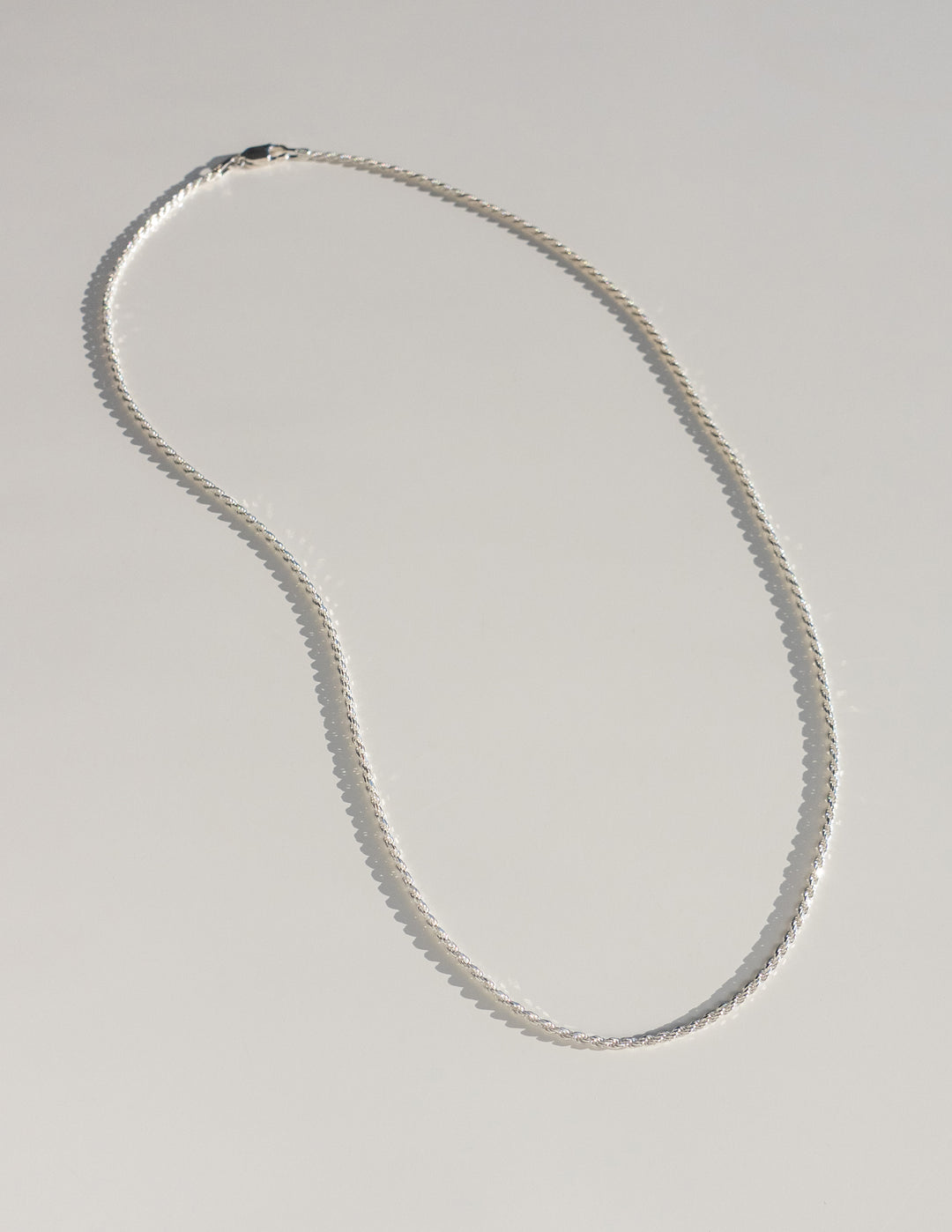 Essential Rope Chain in Silver