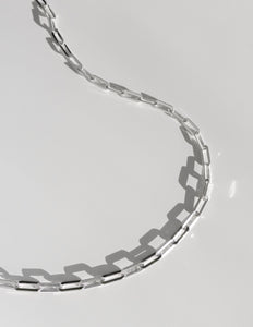 Essential Bold Paperclip Chain in Silver
