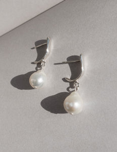 modern baroque pearl earrings