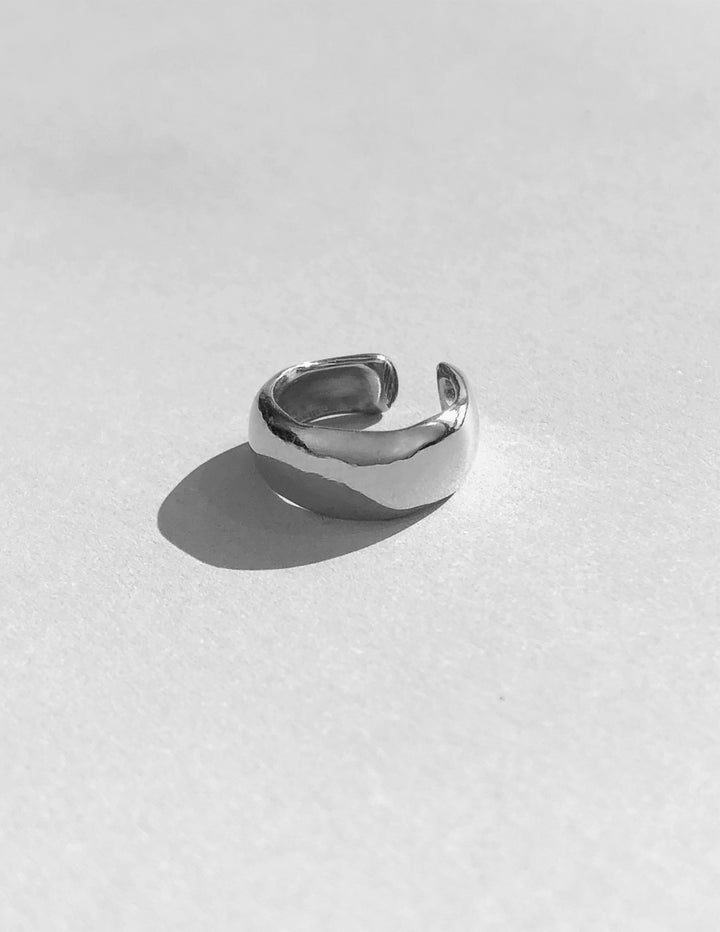 Silver Nuage Ear Cuff