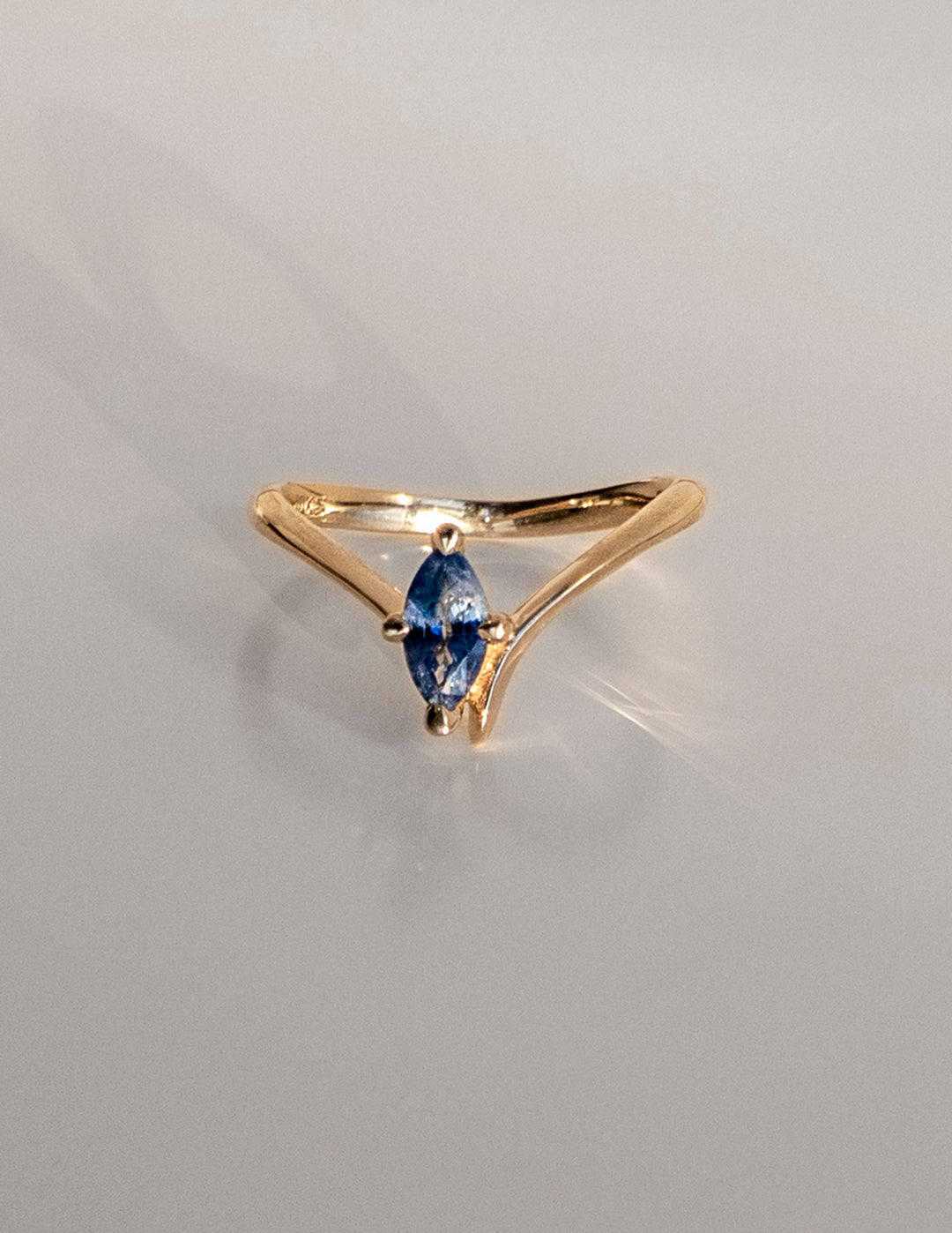 Twilight Hour (no.1) — One-of-a-kind Sapphire Ring